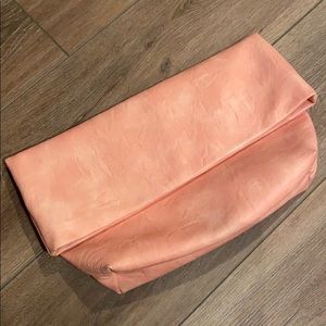 Peach Anthropology Clutch Purse